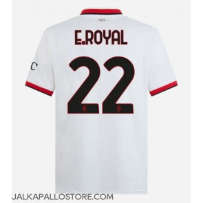 AC Milan Emerson Royal #22 Vieraspaita 2024-25 Lyhythihainen